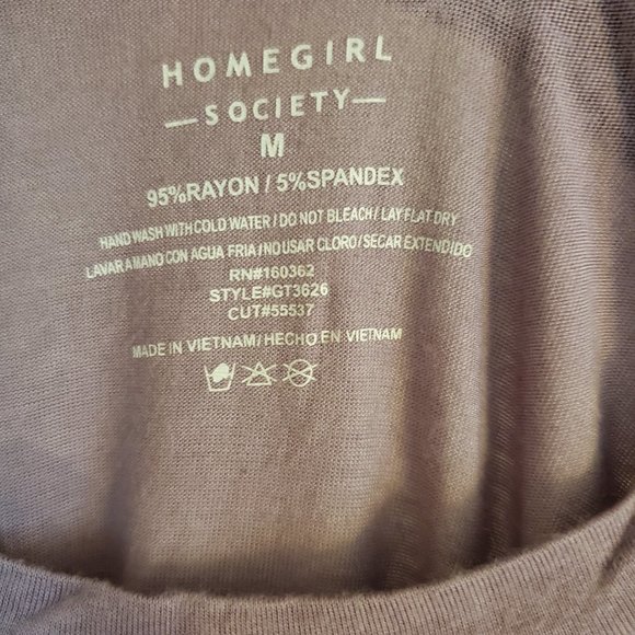 Homegirl Society brand size medium graphic tank top - Picture 2 of 2